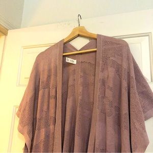 Lululemon Athletica Find Your Light wrap in heathered vintage mauve one …